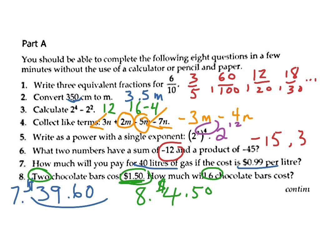 mental math 4.6 | Math, Mental Math | ShowMe