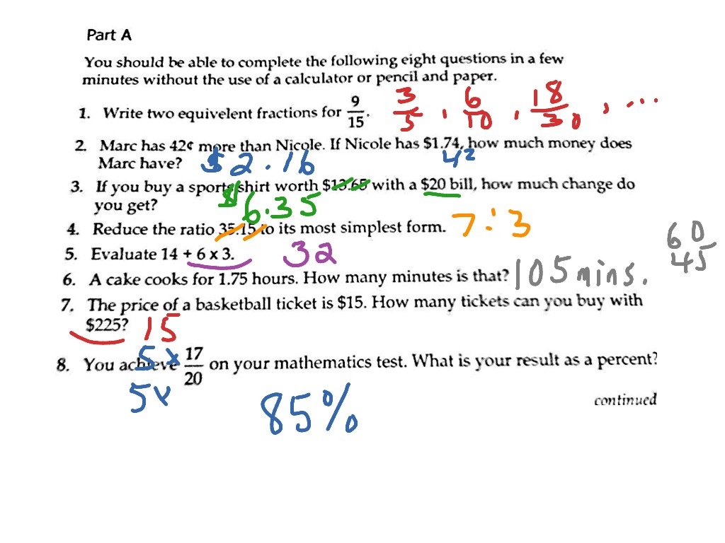 mental math 5.5 | Math, Mental Math | ShowMe