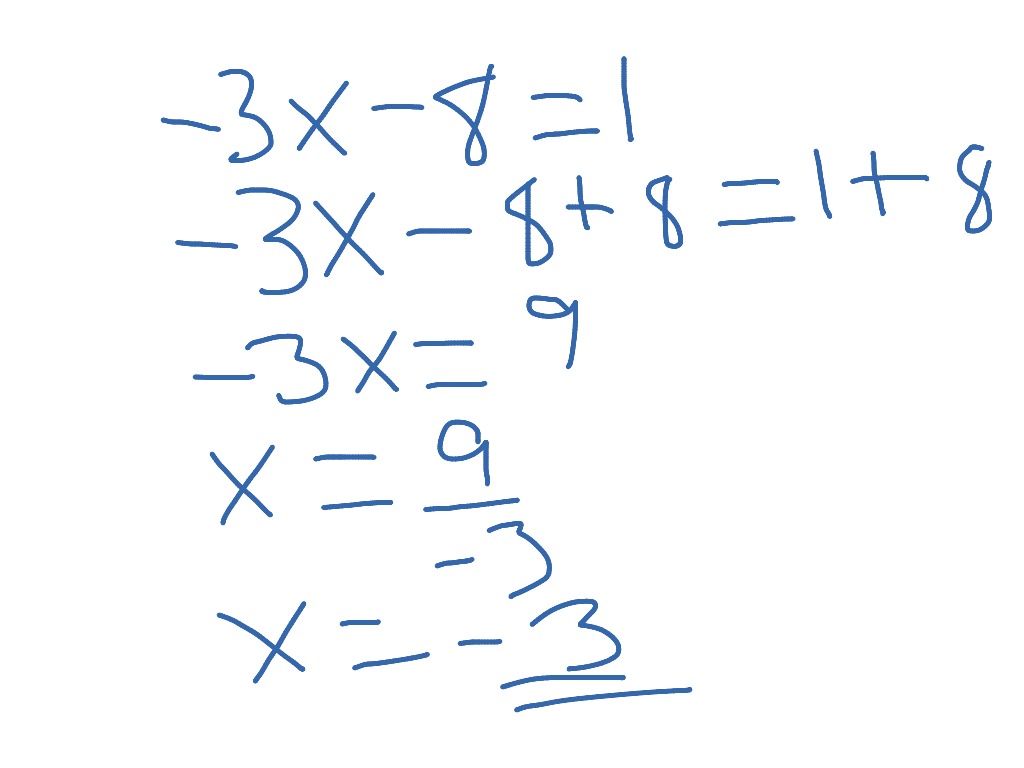 Ligning | Math | ShowMe