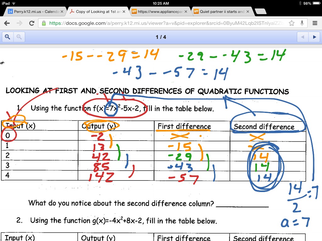 looking-at-first-and-second-differences-math-algebra-2-showme