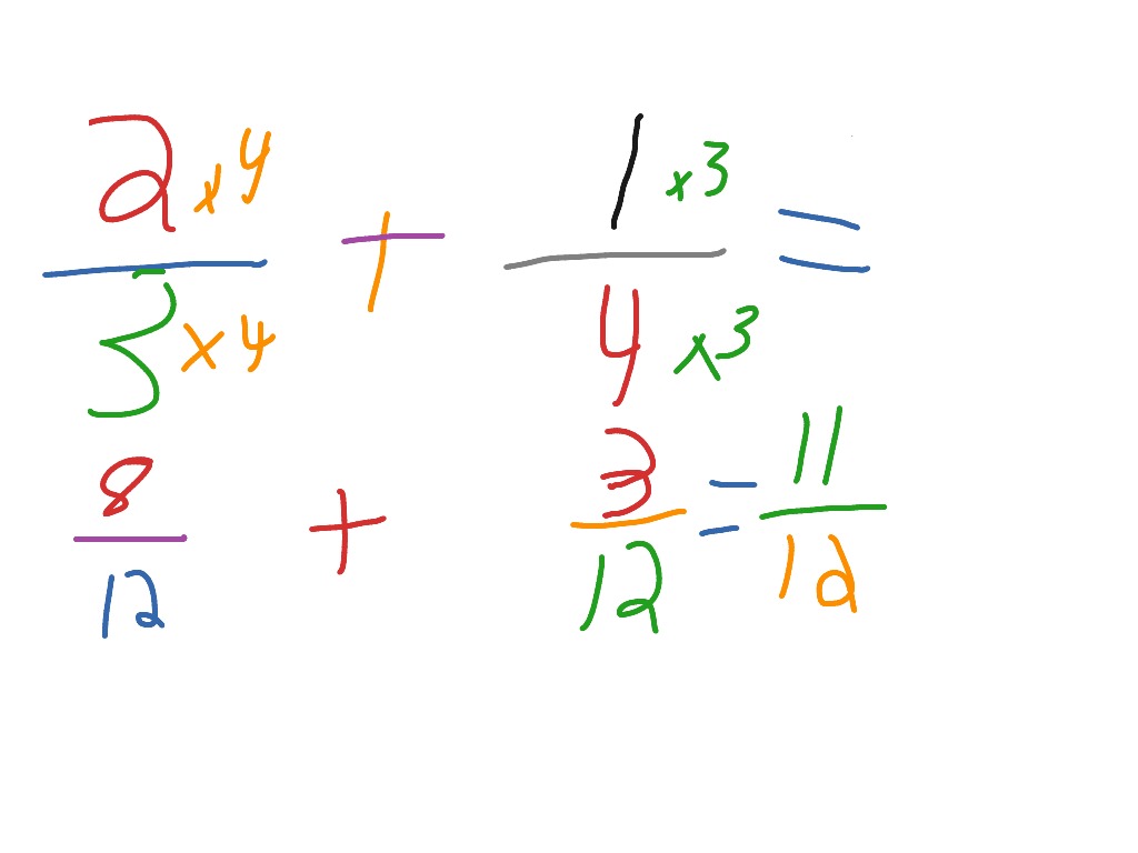 divide-two-thirds-and-one-fourth-math-showme