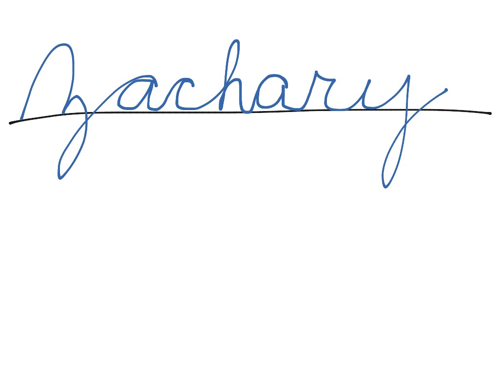 unique ways to spell zachary