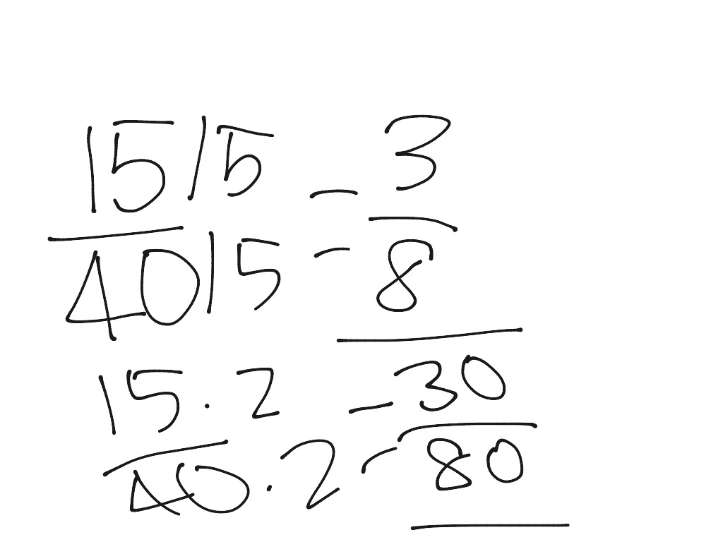 Finding two equivalent fractions | Math | ShowMe