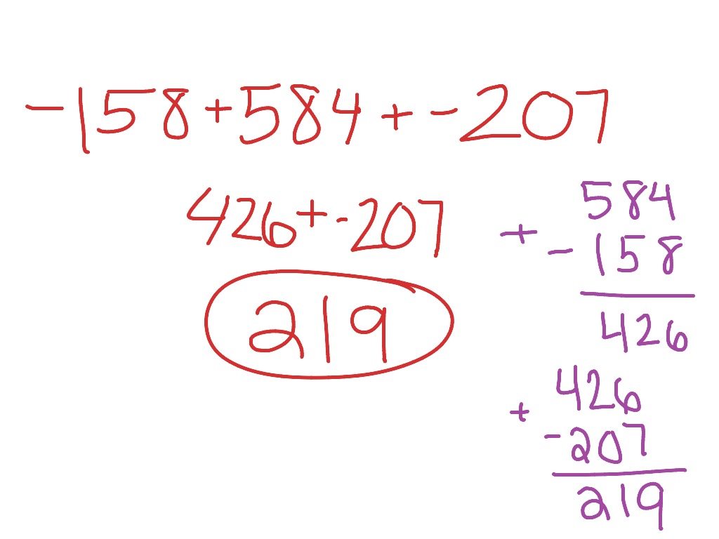 Intergers!!!! | Math | ShowMe