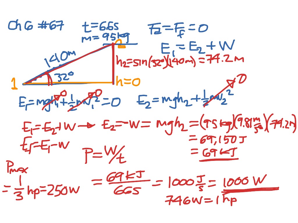 Giancoli Ch6 P67 Science Physics Work Energy Showme 5217