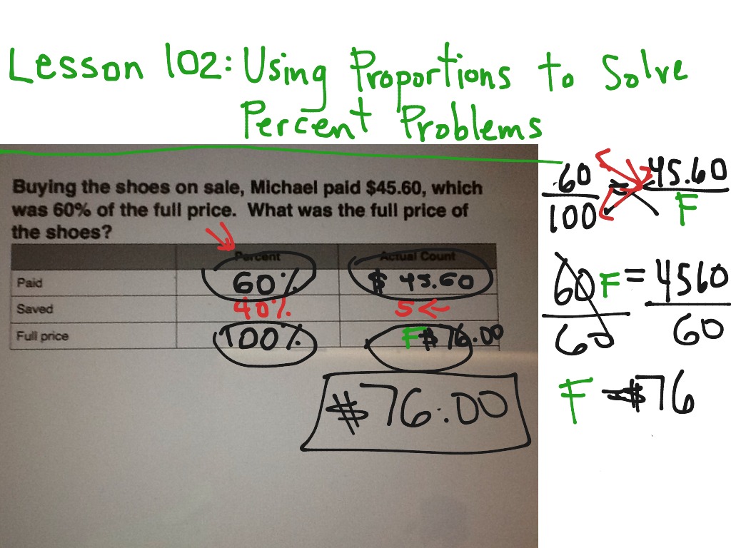 lesson-102-using-proportions-to-solve-percent-problems-math-showme