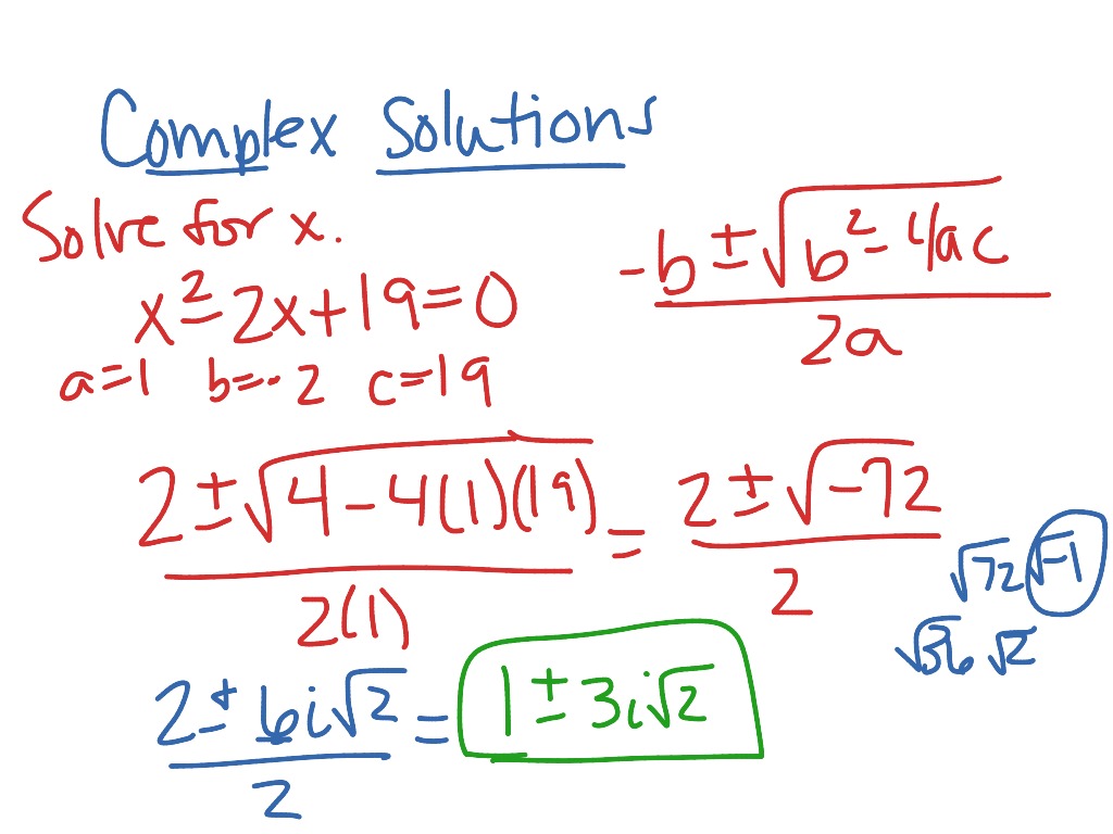 solving complex math problems