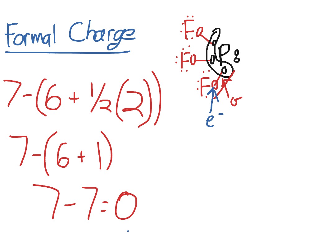 easy way of calculating formal charge