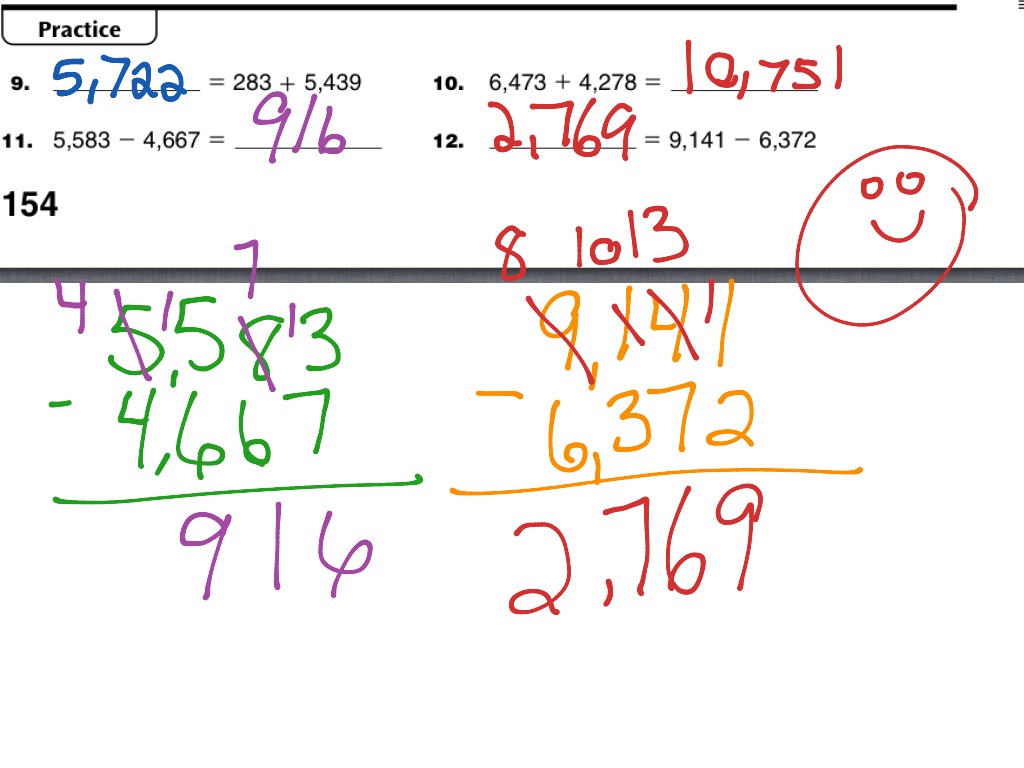 5-6 study link | Math, Elementary Math | ShowMe