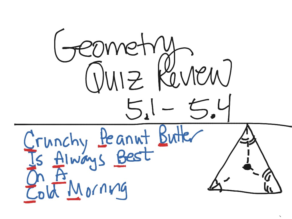5.1 - 5.4 GEOMETRY QUIZ REVIEW | Math, geometry, Triangles ...