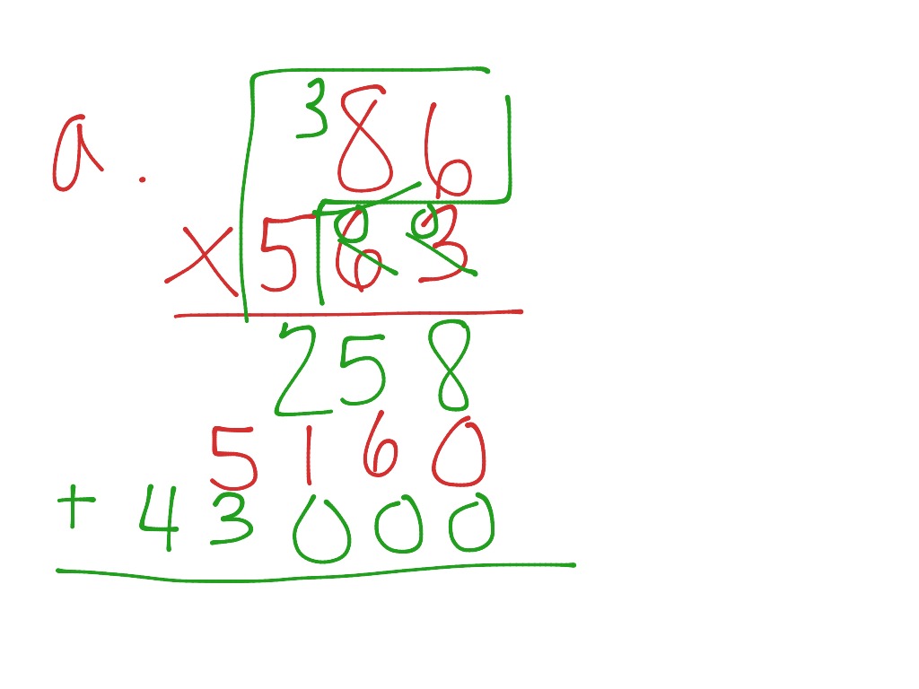 2 digit by 3 digit multiplication | Math | ShowMe