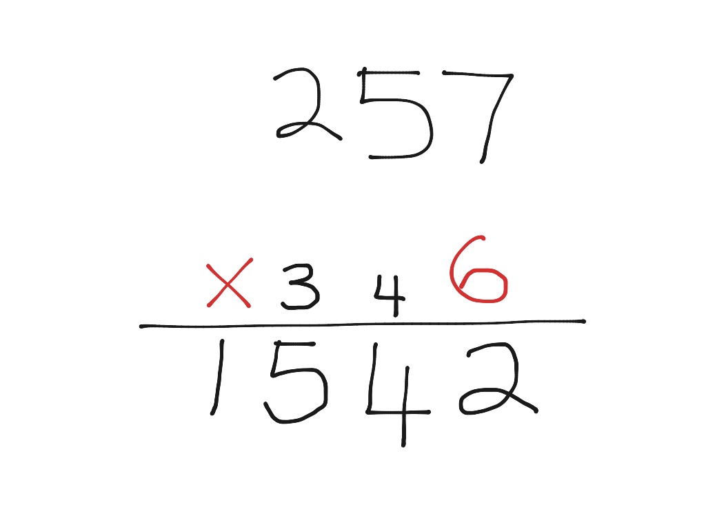 Short Multiplication 2 