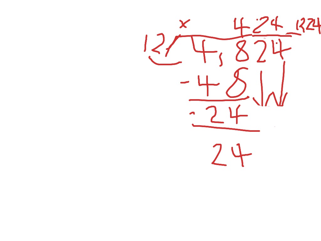 ShowMe 1 4 Divided By 12