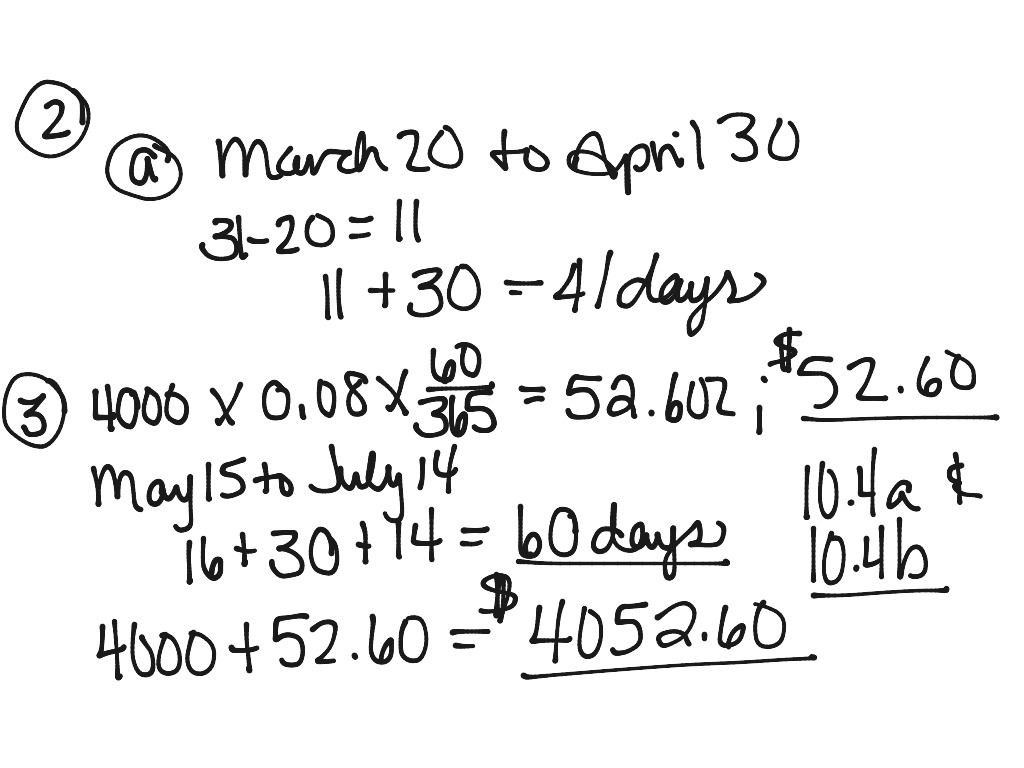 business-math-lesson-10-4b-math-finding-interest-and-due-dates-showme