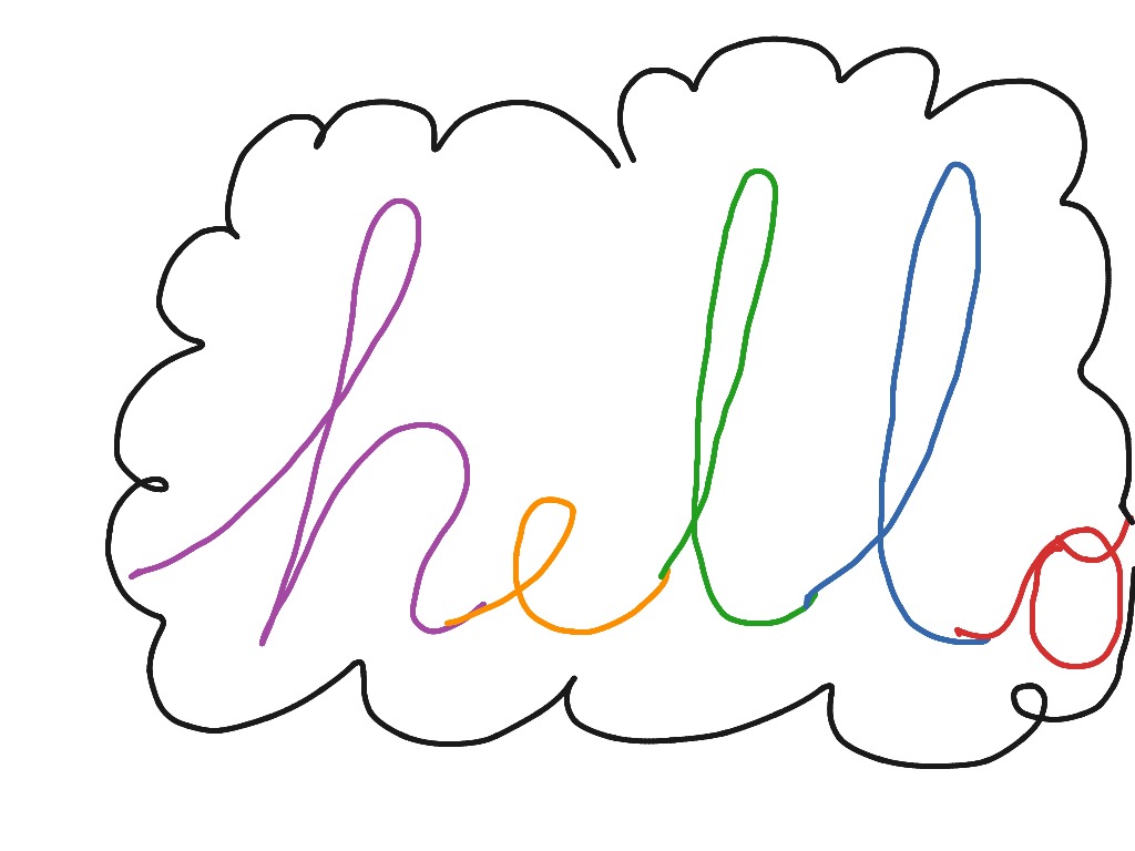 How to write Hello in cursive  Cursive  ShowMe