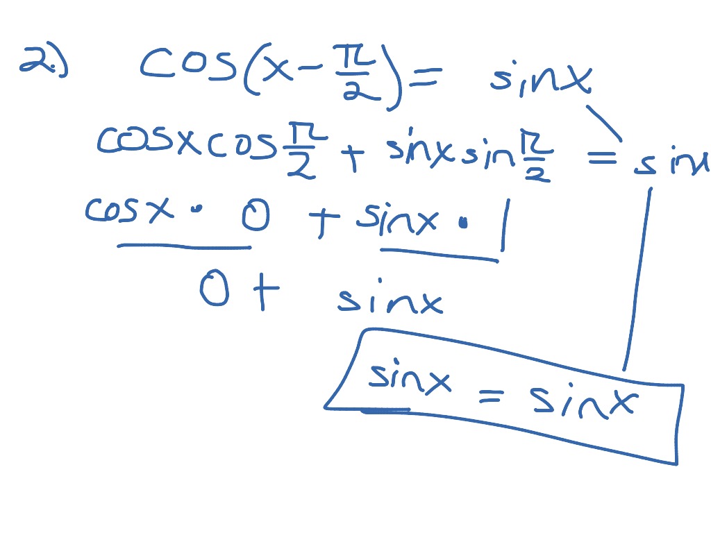 Stratman test corrections #1&2 | Math, precalc | ShowMe