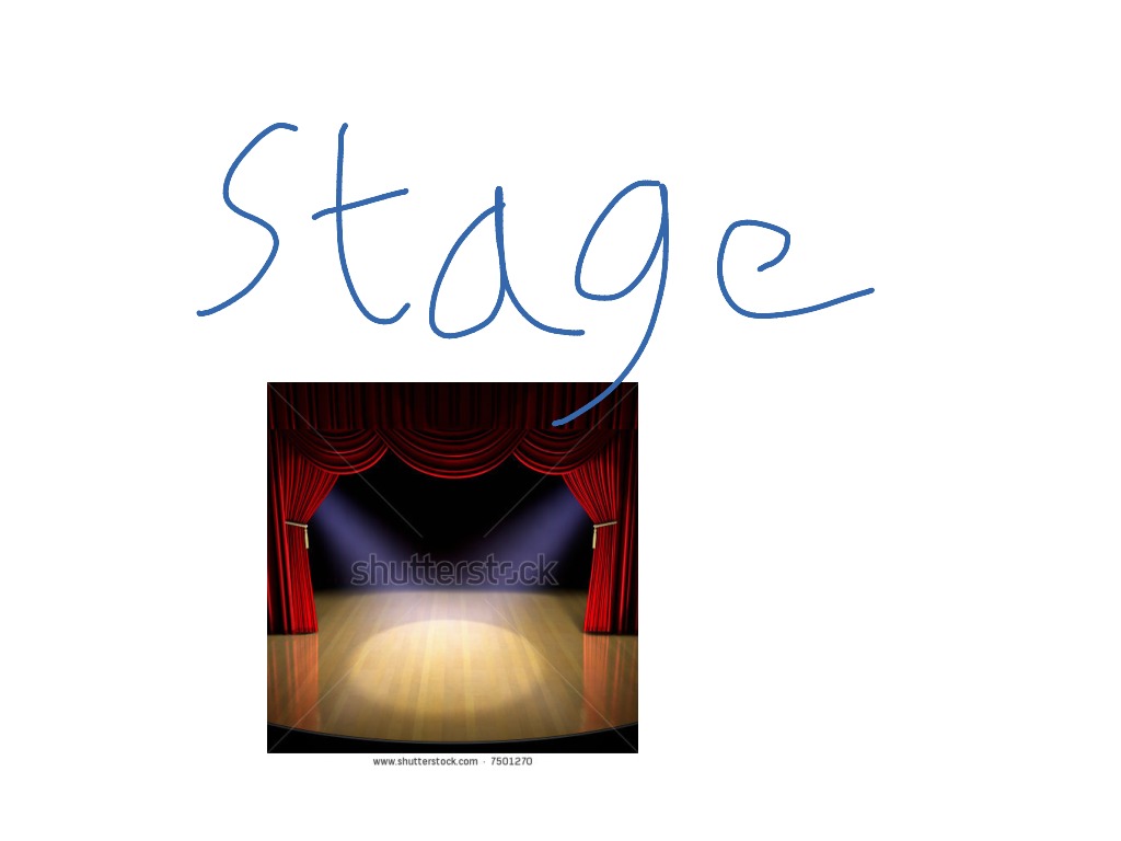 Stage | english | ShowMe