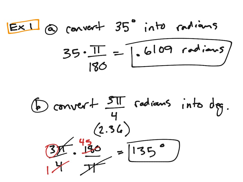 ShowMe - coterminal angles in radians