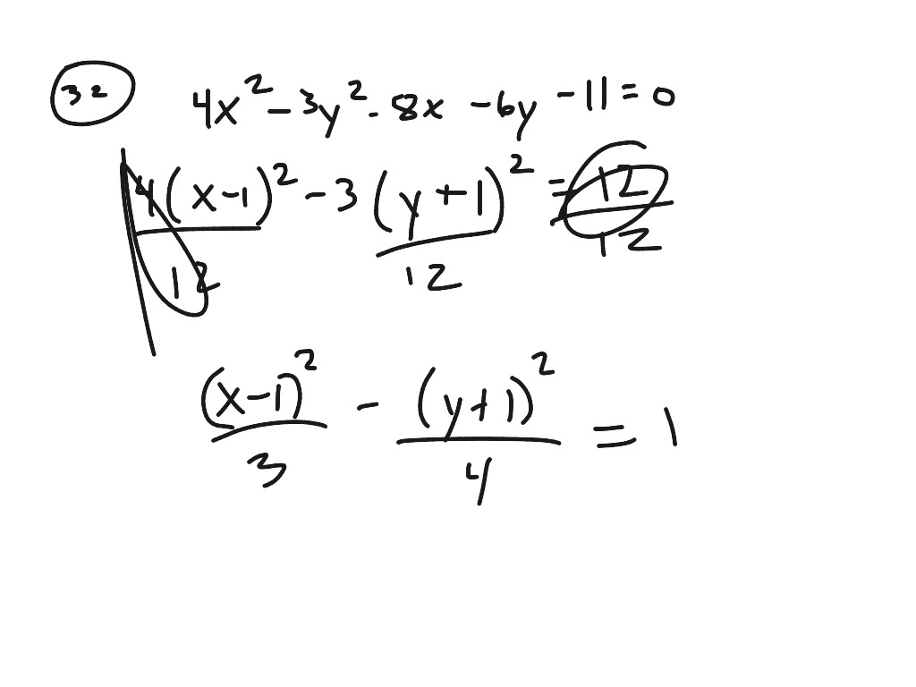 Alg 2 correction for problem 32 | Math, Algebra 2 | ShowMe