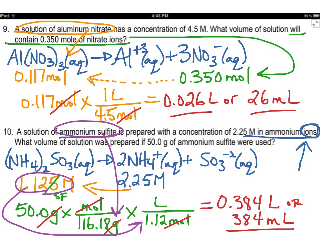 ️Molarity Practice Worksheet Free Download| Goodimg.co