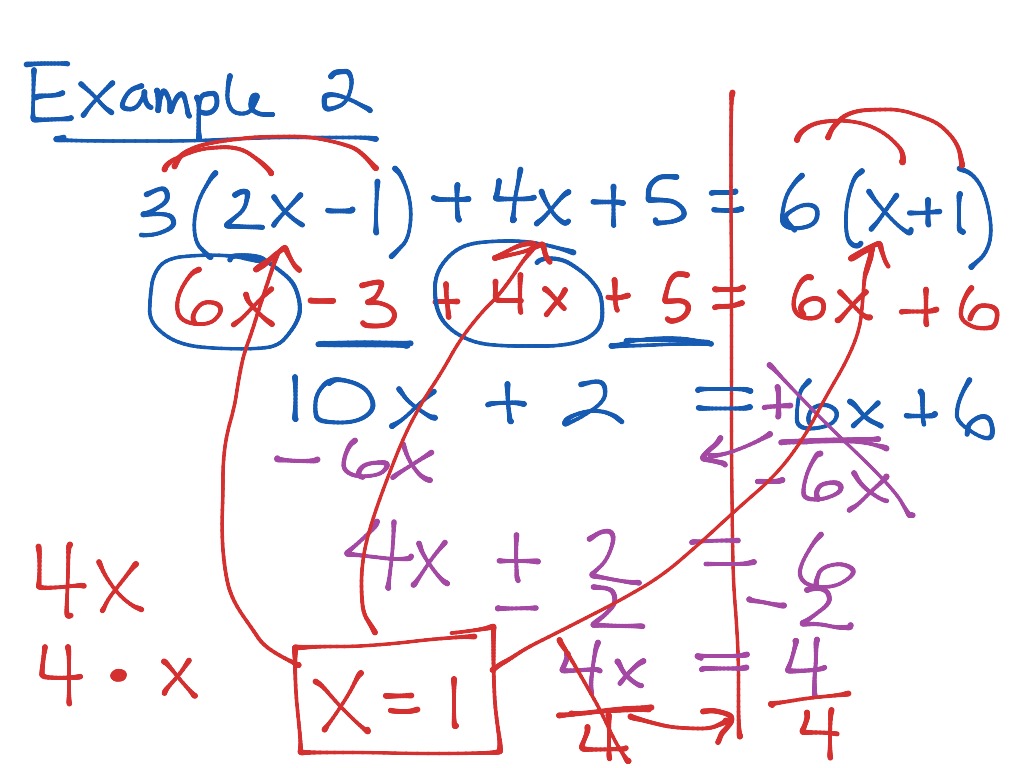 Solving Multi-Step Equations | Math, Algebra, solving-equations, High ...