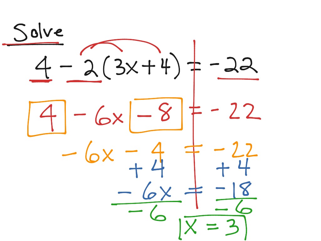 Unit 1B Spiral Review #2 | Math, Algebra, solving-equations | ShowMe