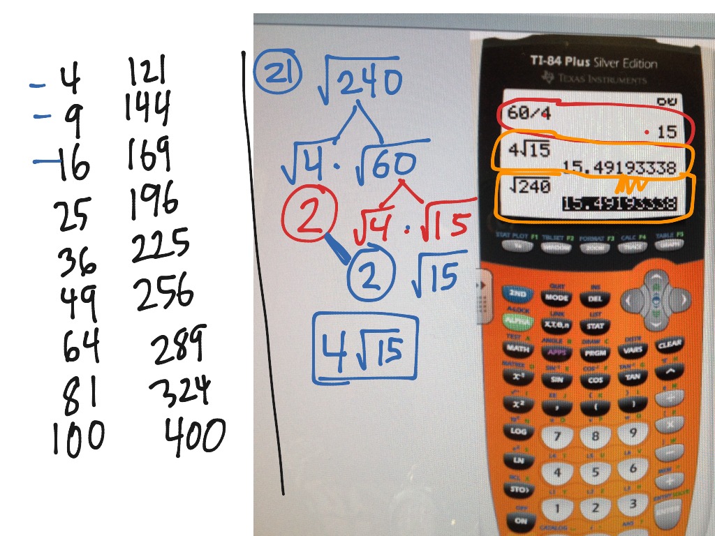 simplifying-radicals-with-calculator-math-algebra-showme