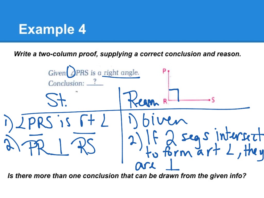 223.23 Drawing Conclusions  Math, geometry  ShowMe Regarding Making Conclusions Geometry Worksheet Answers