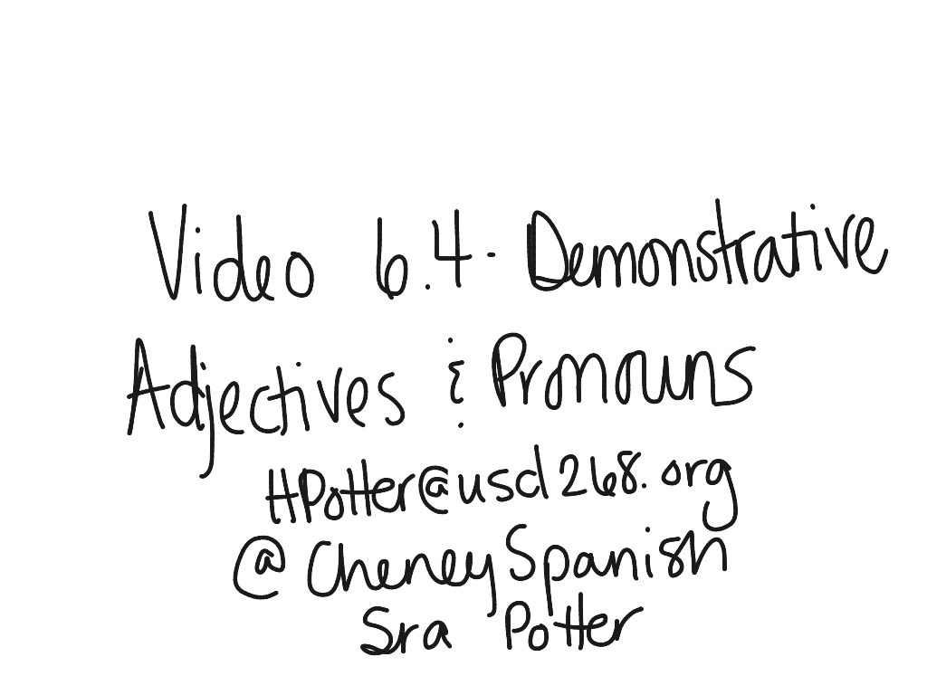 6-4-demonstratives-and-pronouns-language-spanish-spanish-grammar