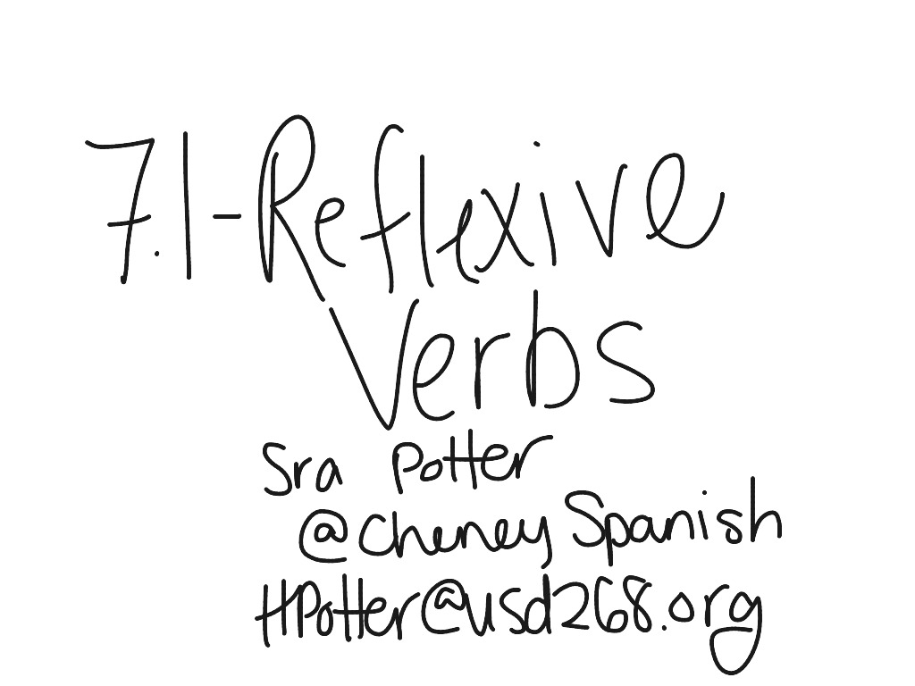 7-1-reflexive-verbs-language-spanish-spanish-grammar-spanish-verbs-showme