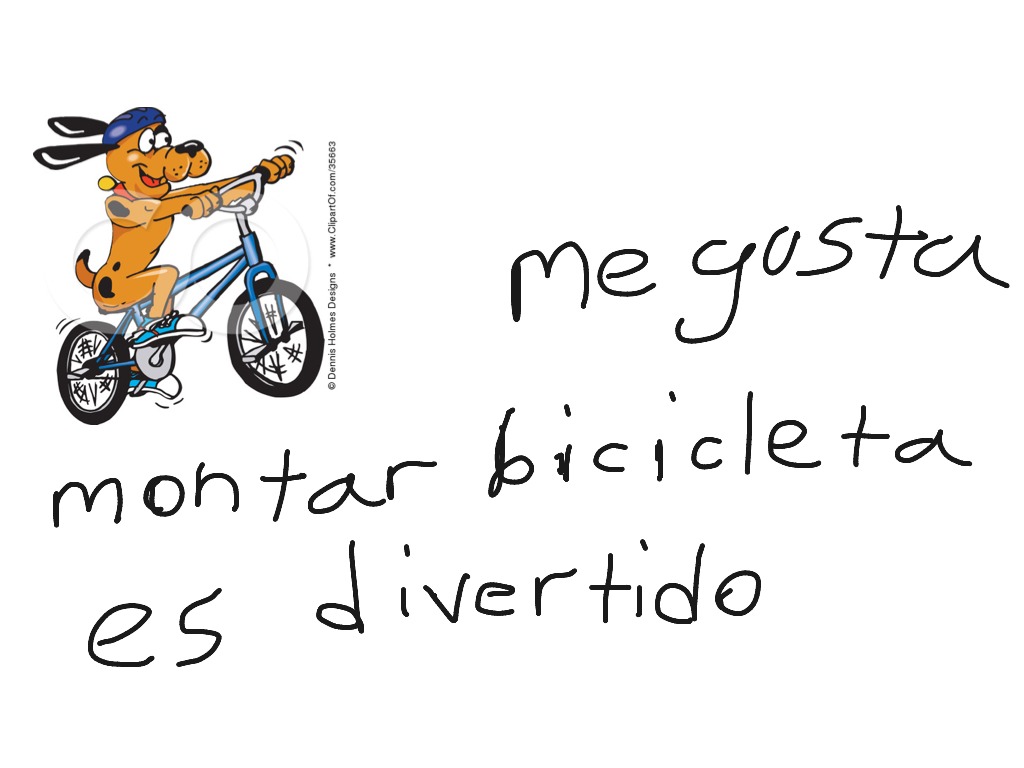 How Do You Say Riding A Bike In Spanish