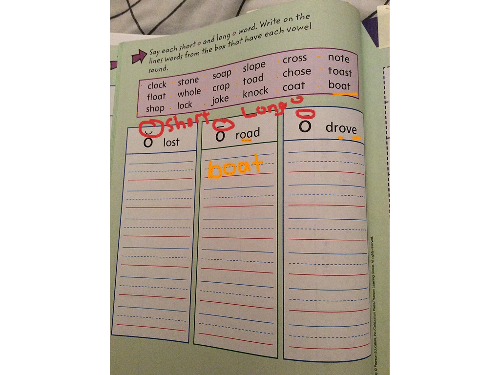 Book B Sort 11 | English, Spelling, Phonics | ShowMe