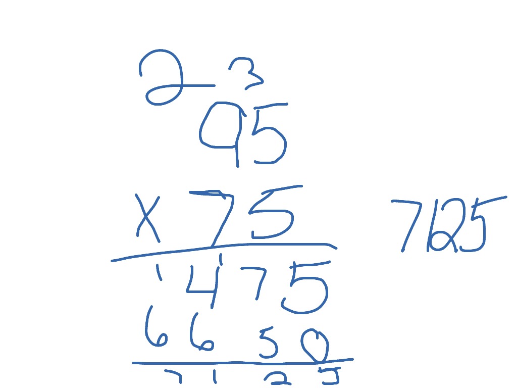 Casey doing math | Math, multiplication | ShowMe