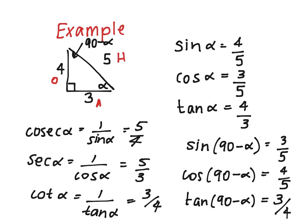 Application of SOH CAH TOA | Math, Trigonometry | ShowMe