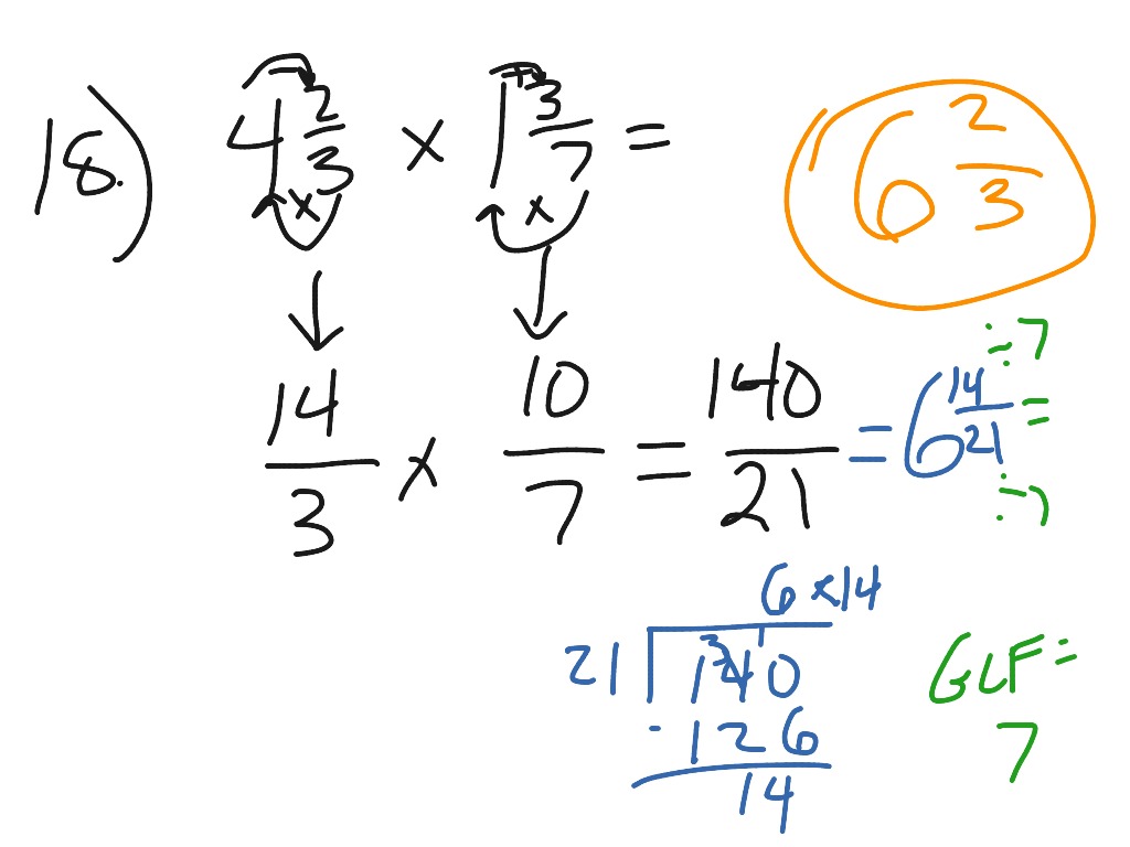 Multiplying Fractions | Math, Elementary Math, 5th grade math ...