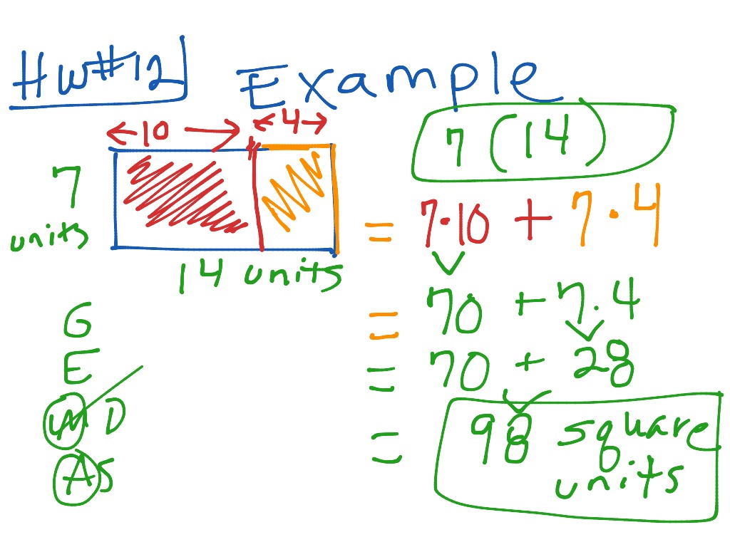 ShowMe - distributive property division 5th grade