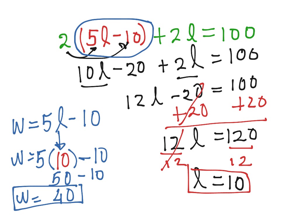 Ex. 65 Algebra | Math, Algebra, solving-equations | ShowMe