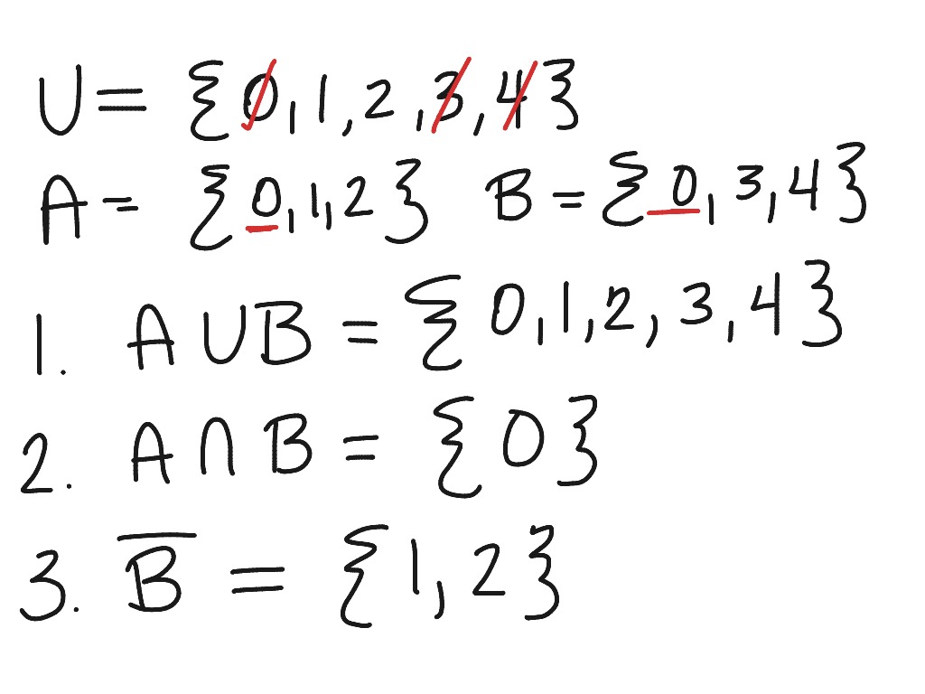 intersection math