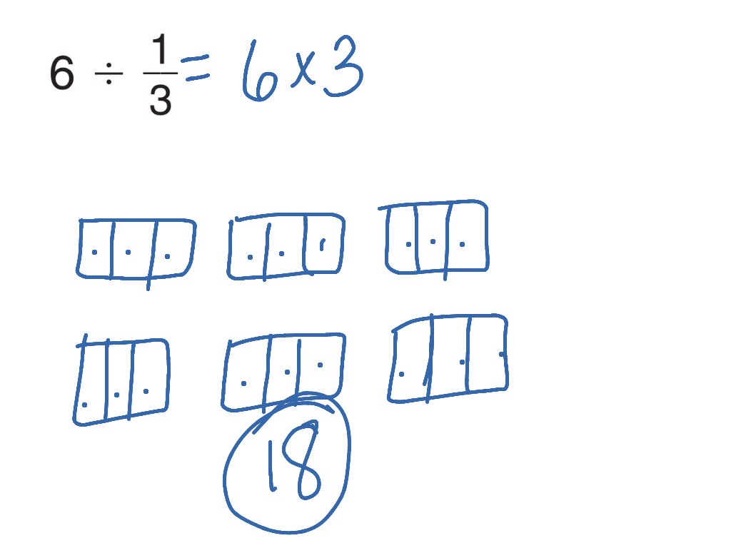 6 Divided By 1 3 Showme