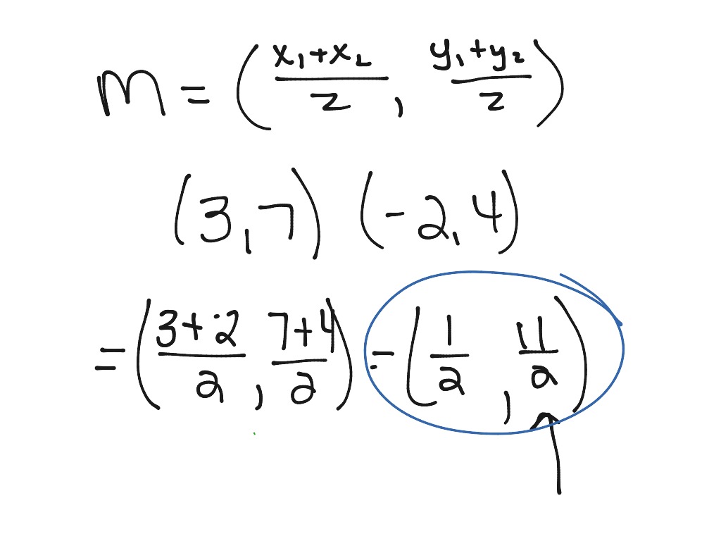 Define Midpoint Mathematics