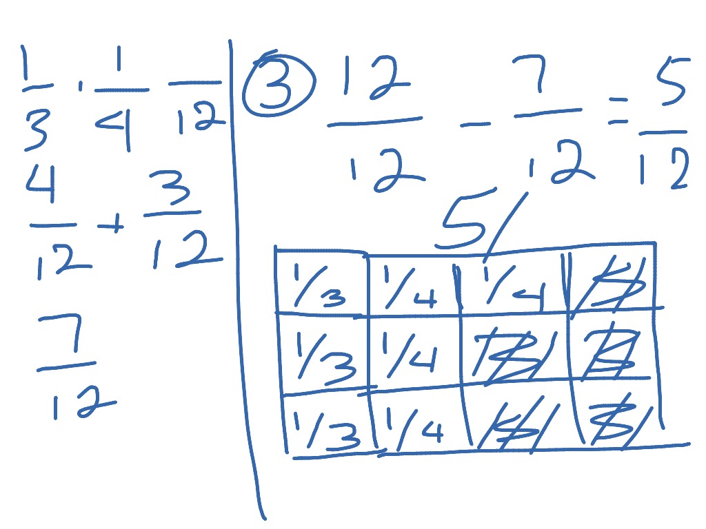 Fraction sheet #2 & 3 | Math | ShowMe