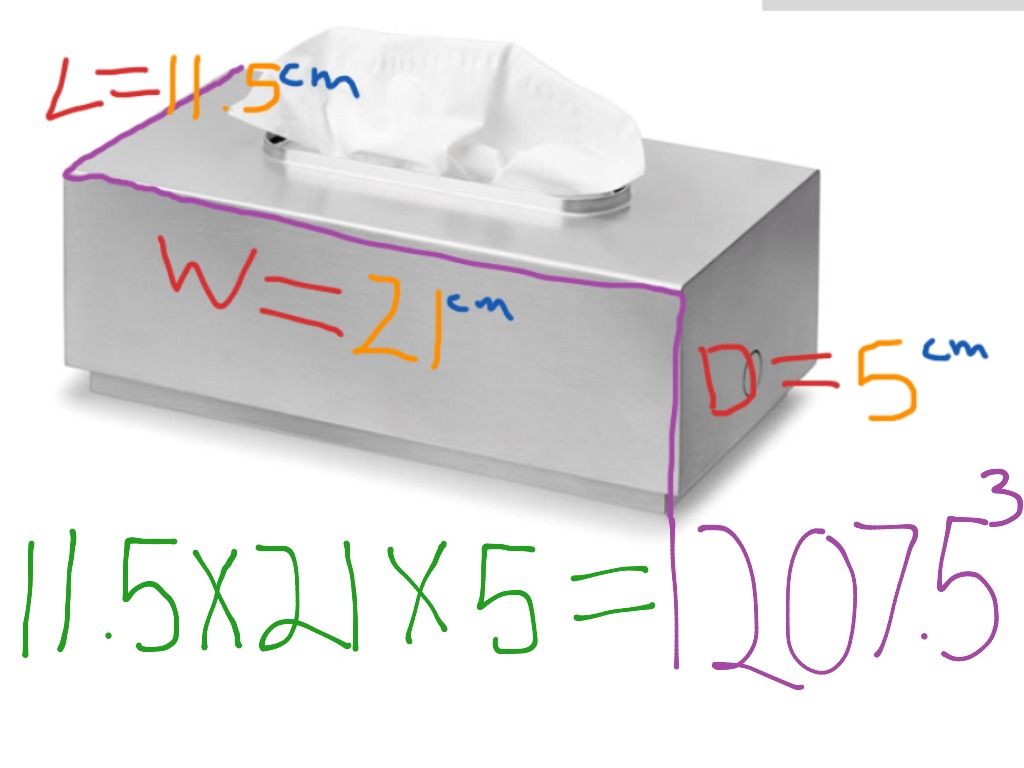 tissue box measurements