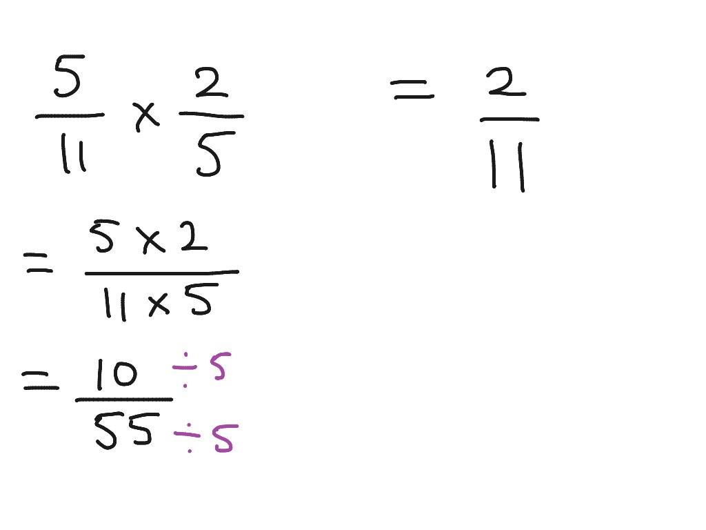 Multiplying Fractions | Math | ShowMe