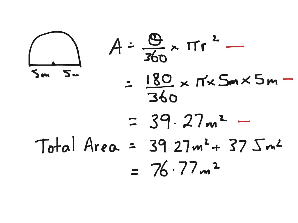 Area | Math | ShowMe