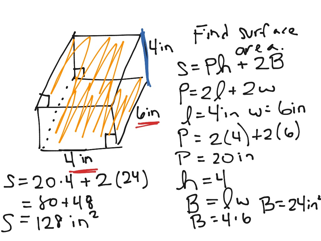 Surface Area And Volume Of Rectangular Prism Math Geometry Surface Surface Area And Volume Of Rectangular Prism Math Geometry Surface