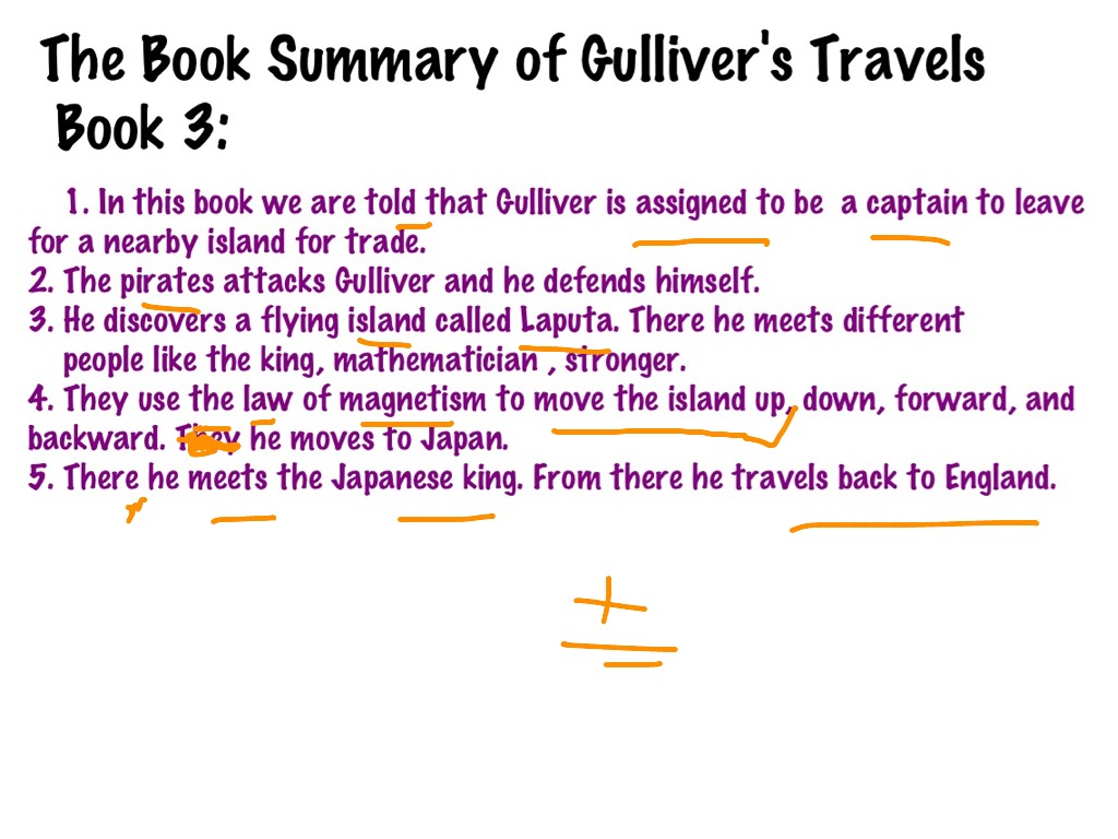 gullivers travels online text