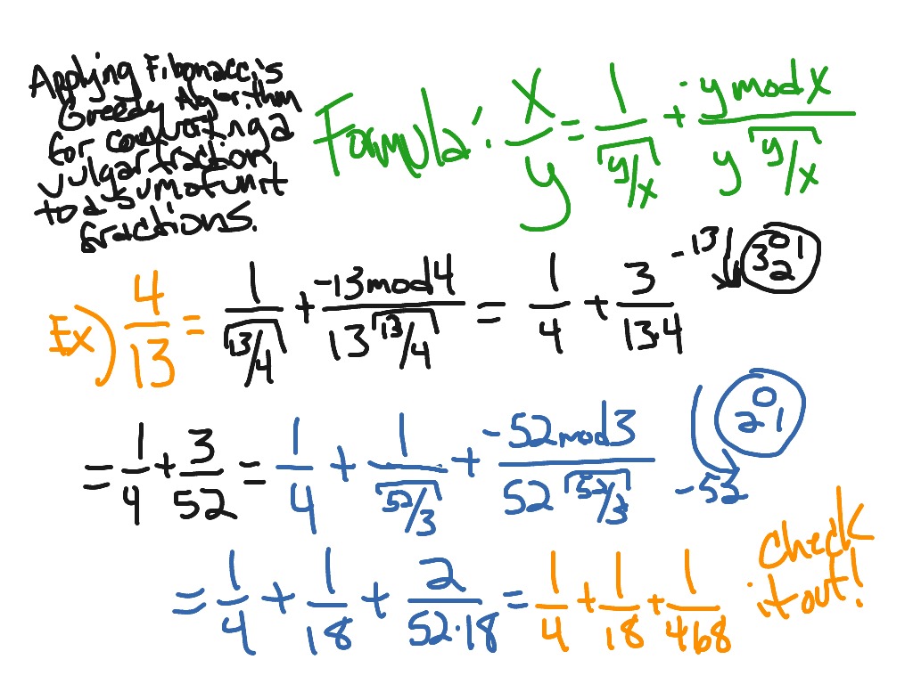 Fibonacci Unit Fraction Sums To Vulgar Fractions Math Arithmetic Fractions Adding And Subtracting Fractions Fibonacci Showme Fibonacci Unit Fraction Sums To Vulgar Fractions Math Arithmetic Fractions Adding And Subtracting Fractions Fibonacci Showme