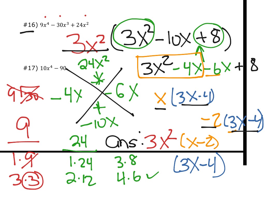 Revision part 16 | Math, Algebra | ShowMe