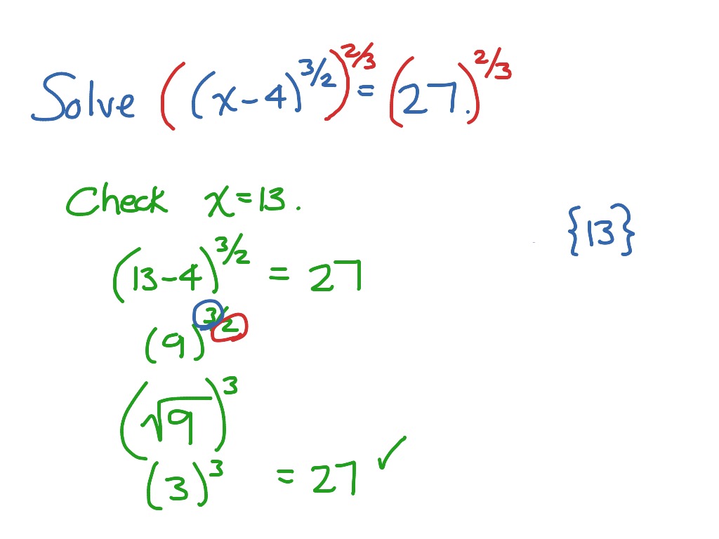 ShowMe - Lesson 7.2 Equation with rational number