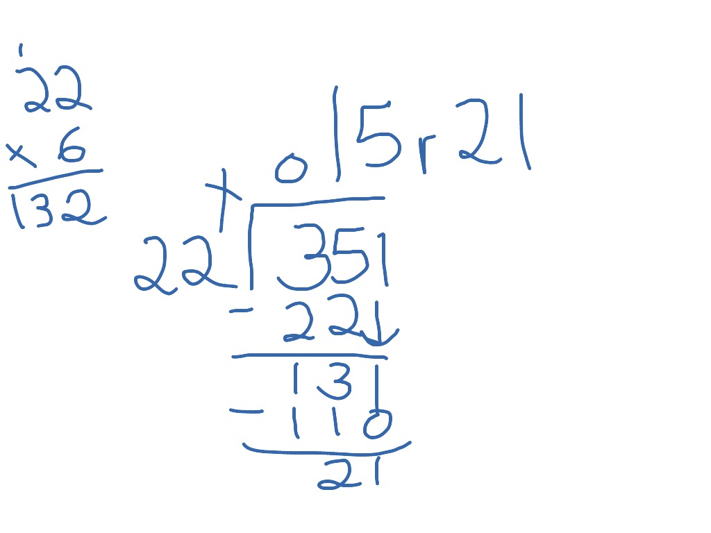 Divide by 2digit numbers | Math, Elementary Math, math 4th grade, long ...